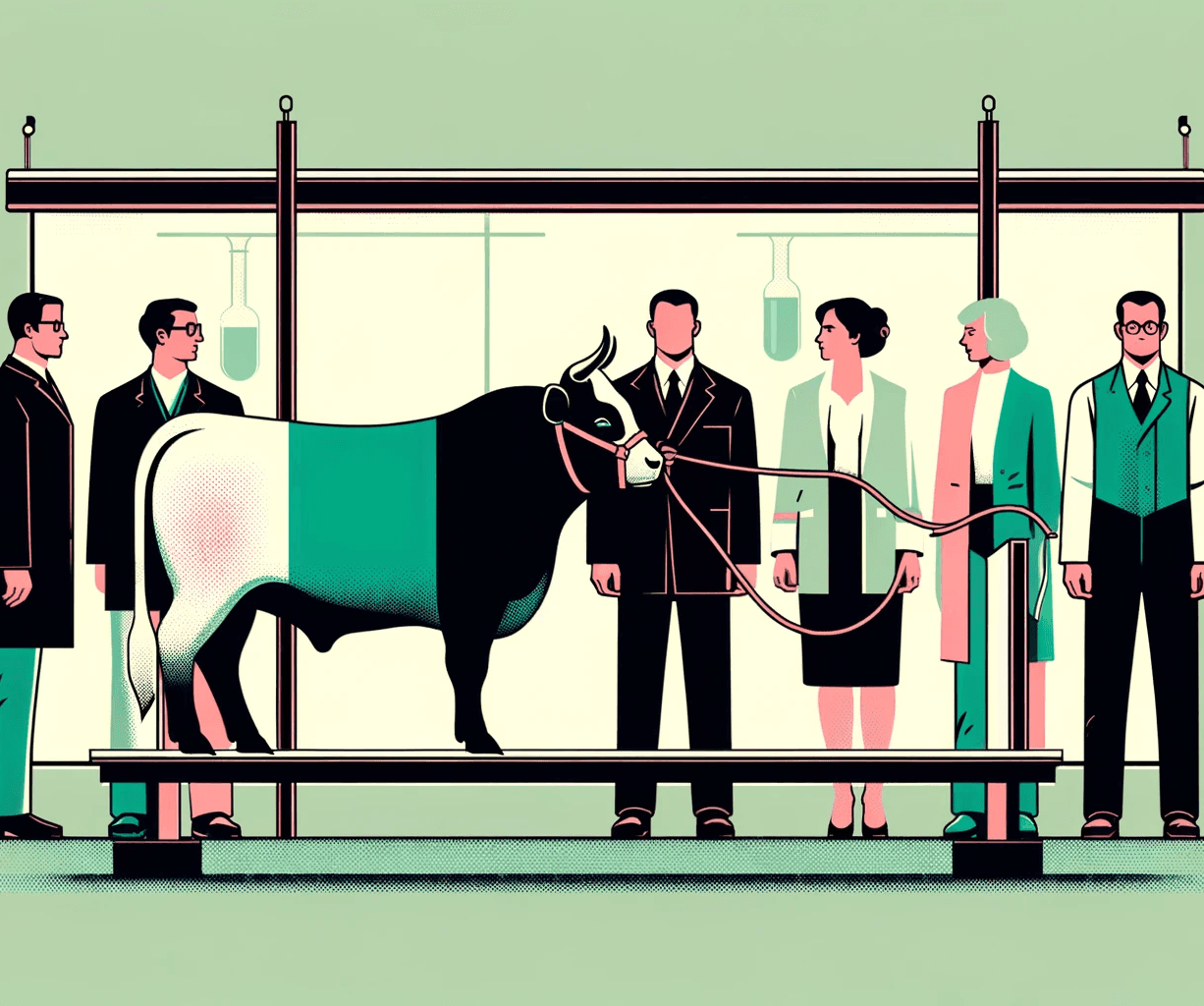 Die sechs Stufen zur guten Entscheidung illustration